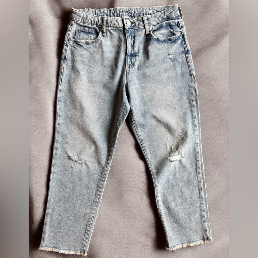 Gap Light Wash Jeans girlfriend, size 14 ( girl)